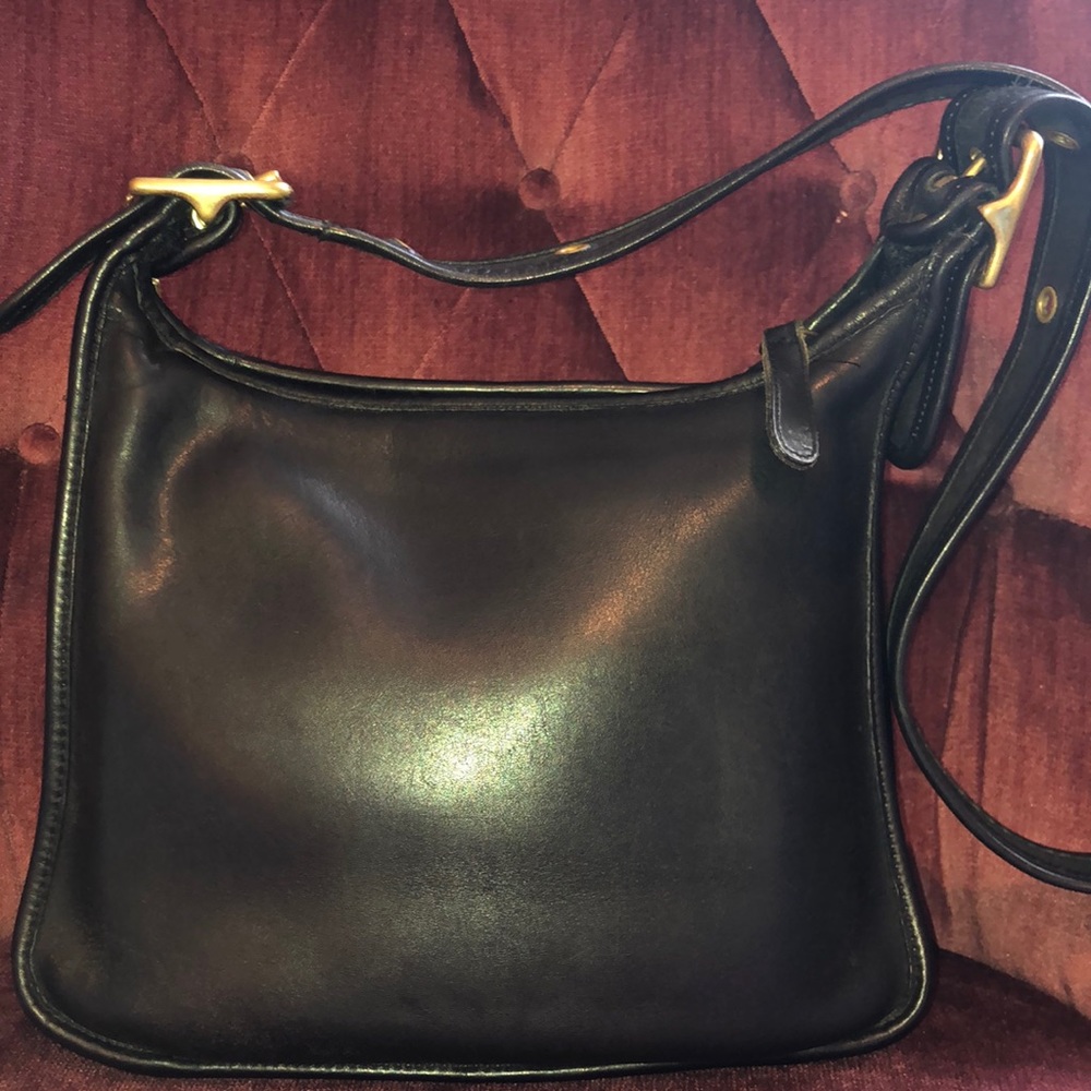 Coach leather purse